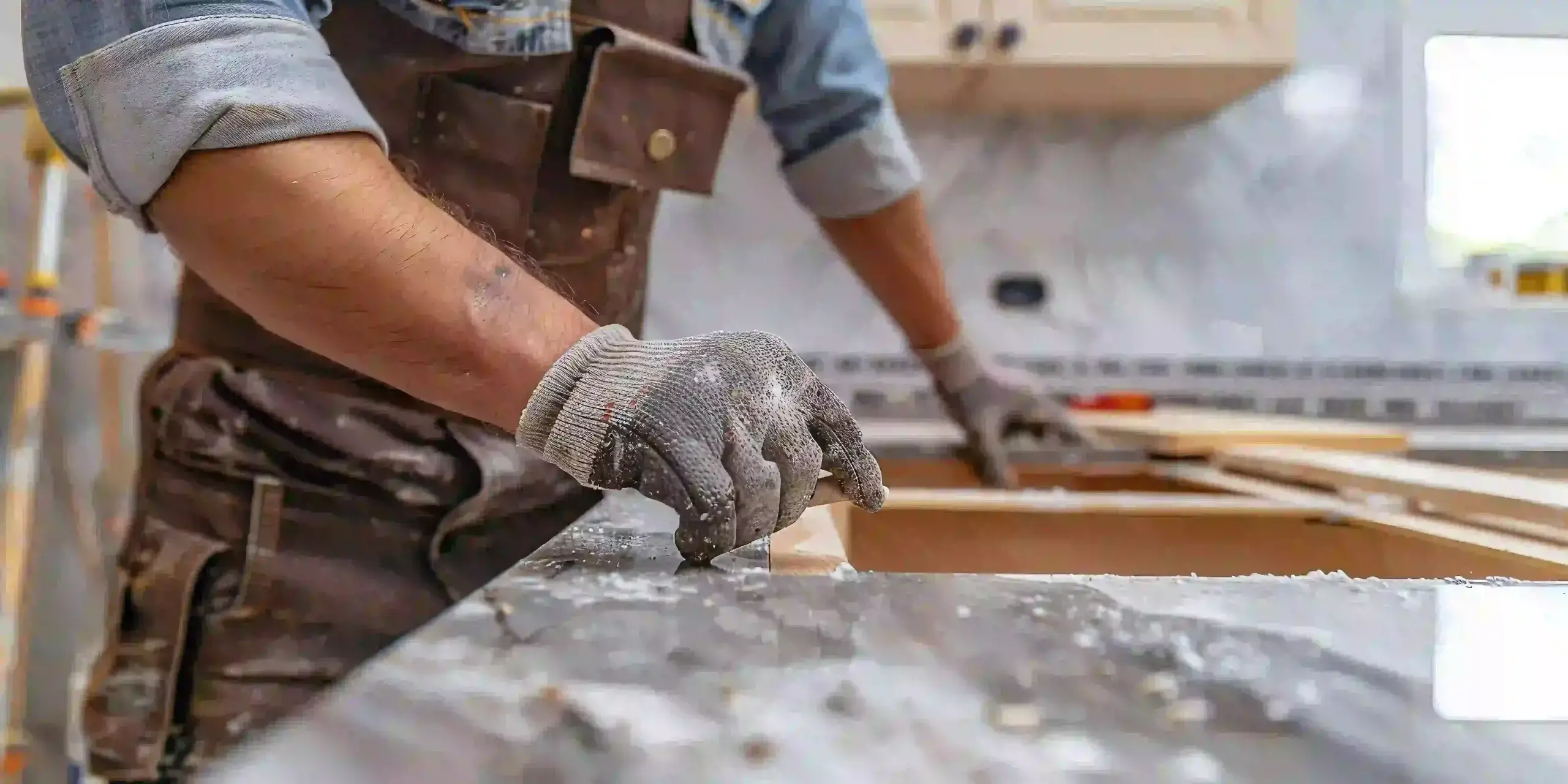 installing counter top