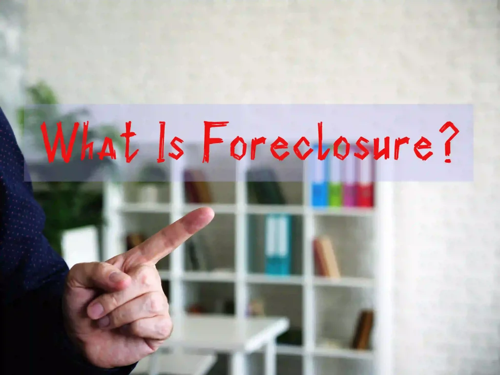 We buy Foreclosures