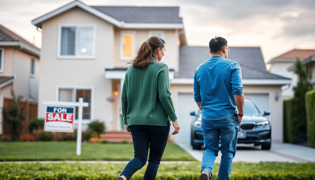 Divorced couple put house up for sale