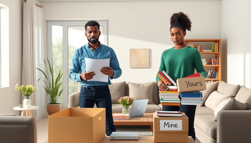 Divorced Black Couple