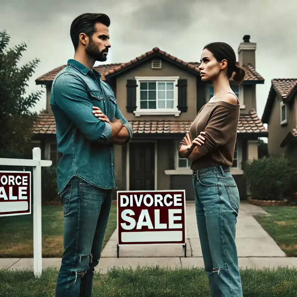Sell house during a divorce